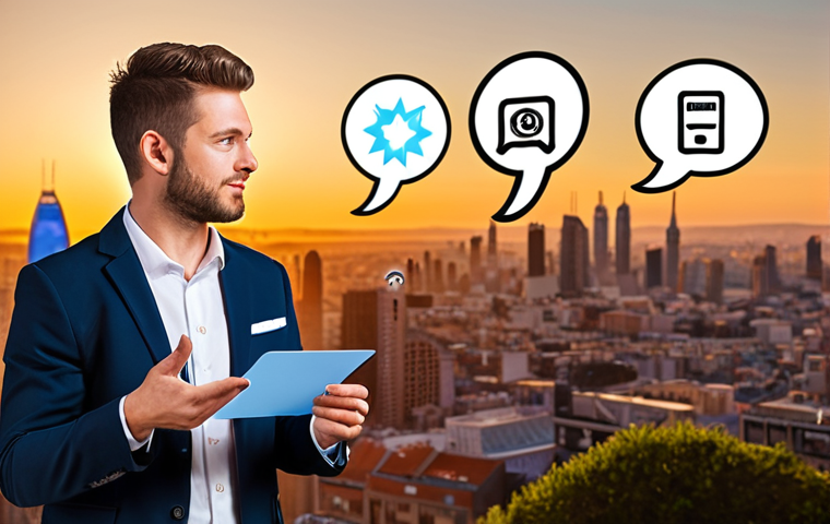 **

Prompt: *A modern business person holding a compass, with various customer feedback icons (speech bubbles, star ratings, social media symbols) pointing towards a successful business skyline in the distance. Warm, inviting lighting. Emphasize the concept of "listening to the voice of the customer."*

**