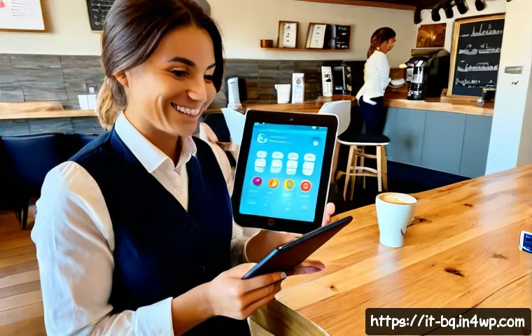 Home 9 고객 피드백 시스템의 효과적인 운영 방안 - Photorealistic Italian small business owner in a bright modern café office, reviewing customer feedb...